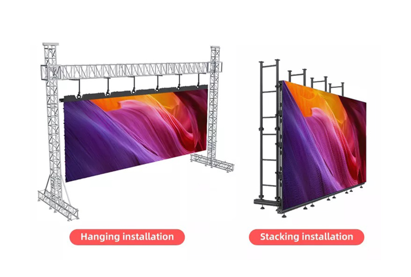 Rental vs Fixed LED Display