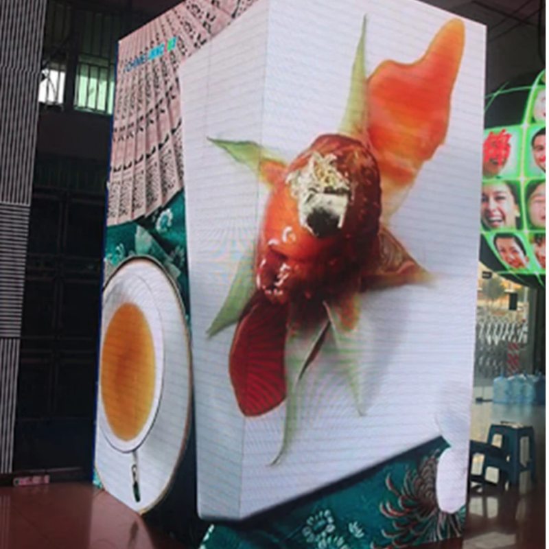 Multifunctional Applications of Column LED Displays