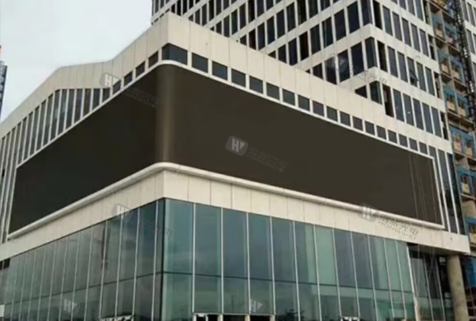 3D right angles creative LED display