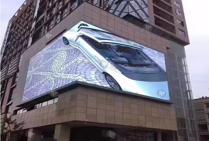 outdoor naked-eye 3D creative LED display