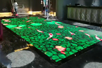 Interactive Dance Floor LED Display
