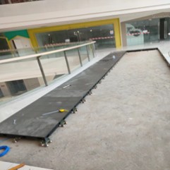 Foot installation method