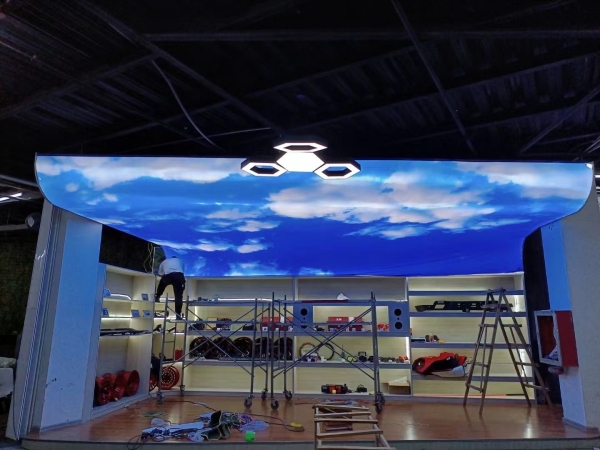 Affichage LED au design créatif