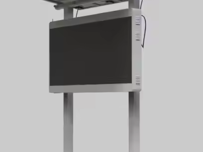 Solar led screen