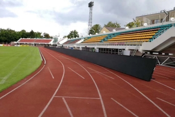 Football field LED display
