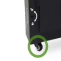 Rotating Design with Wheels