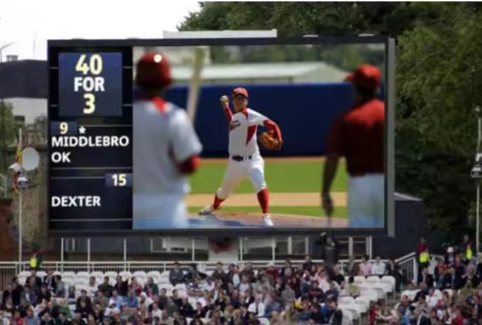 Football scoreboard LED display