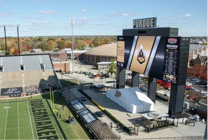 Out stadium scoreboard LED display