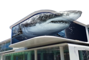 Outdoor Naked-eye 3D LED Display