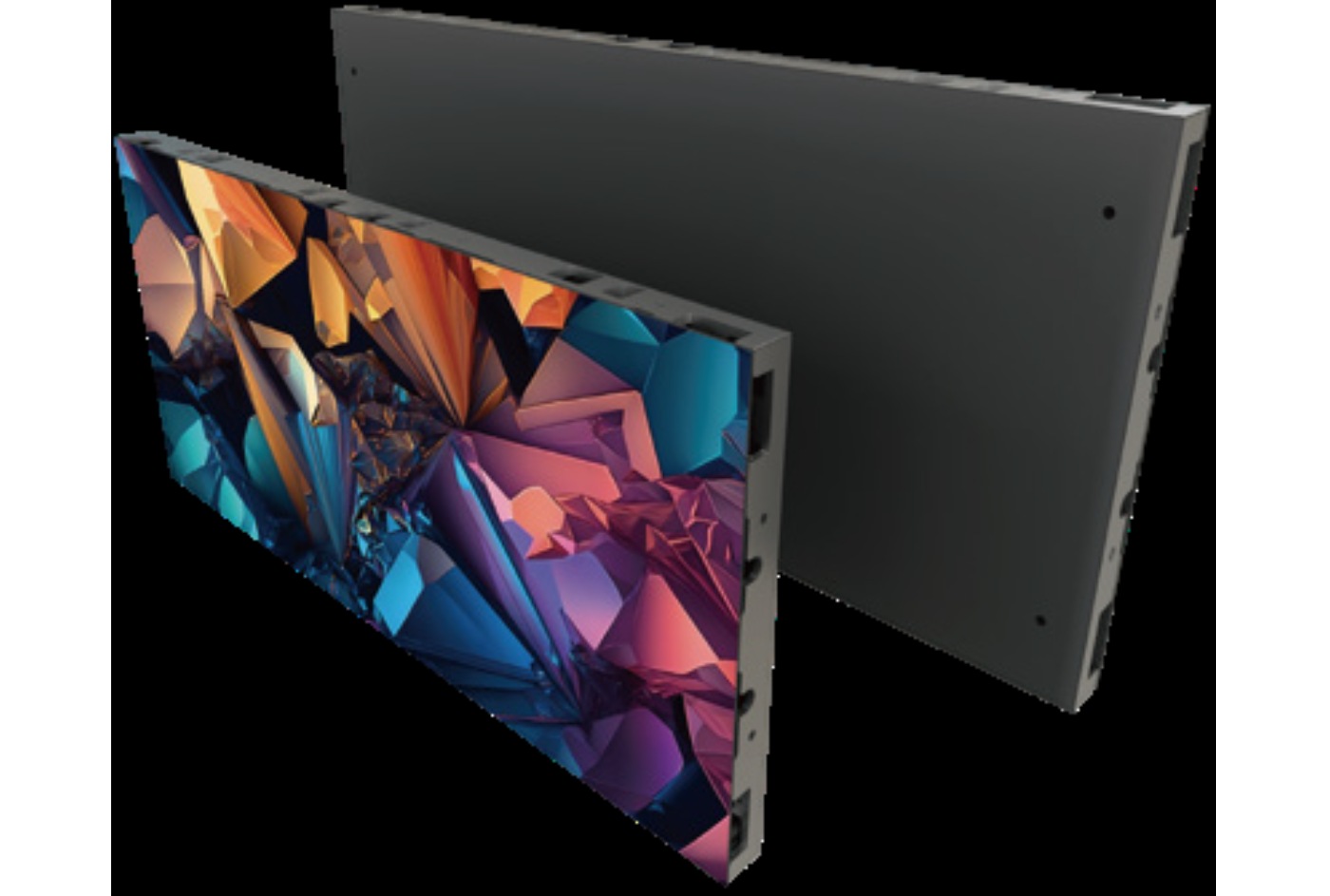 Pantalla COB Full Flip Chip para interiores con paso de píxeles finos, 800 x 337.5 mm, 21:9