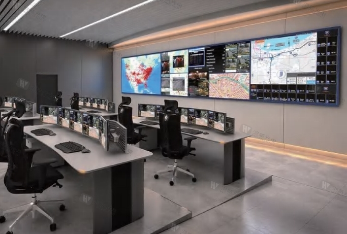 Security Monitoring COB Display