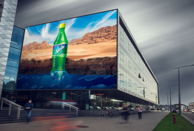 Outdoor Front Maintenance LED advertising display