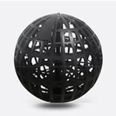 Hollow aluminum structural design
