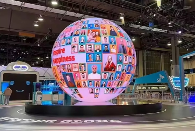 Exhibition & Convention Centers LED Sphere Display